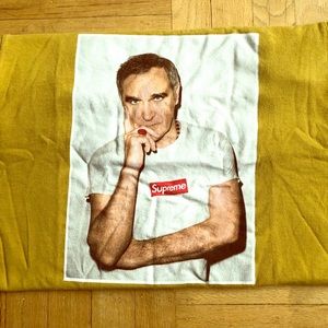 2016 Supreme Morrissey Tee Gold